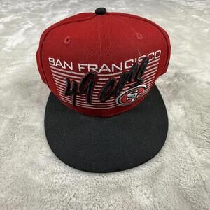 New Era Hat Red Snapback San Francisco 49ers